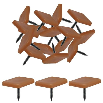 30 Pcs Tack-in Drawer Glides and Slides, Square Shape Plastic Drawer Stoppers Repair Parts for Making The Drawers Slide Smoothly and Evenly - size: 30 Pcs, style: Square Shape