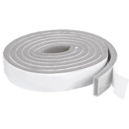 Weather Stripping Door Seal Strip, Self Adhesive Foam Tape Weatherstrip, Door Soundproofing Weatherproof Insulation Closed Cell Tape for Doors, Windows, Air Conditioners (1.2"x 0.4"x 2.18 Ft, Grey)