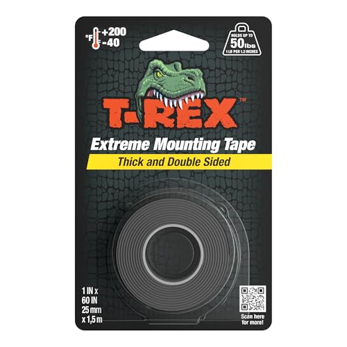 T-Rex Waterproof Mounting Tape, Black (285337)