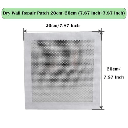 Alovexiong 3 Pcs 7.87 inch Drywall Repair Patch Kit for Large Holes Quick Fixes/Sheetrock Ceiling Drywall Plaster, Aluminum Wall Repair Patch