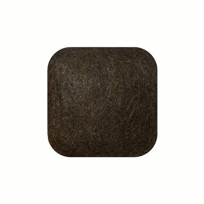 Super Sliders 1 1/4" Square Secure Grip Formed Felt Furniture Movers for Hardwood, Brown (20 Pack)