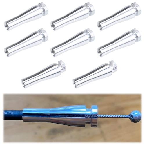 8Pcs Door Latch Cable Repair Kit, 8 ENDS Ford Door Cable Repair Kit, Door Lock Cable Repair Kit Compatible with Ford F150 F250 F350, E-Series, Ranger, Expedition (6 Standard and 2 Locking Cam) - color: 8Pcs