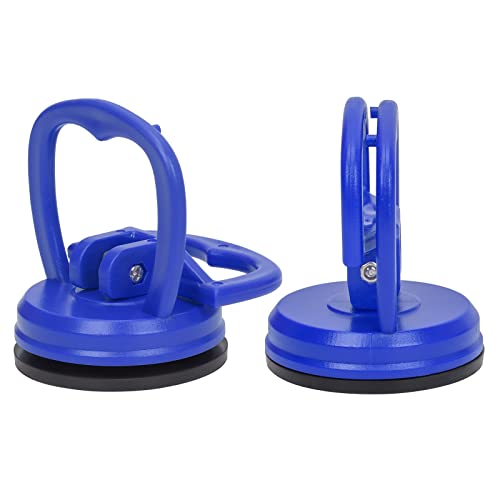 STREBITO Suction Cups Heavy-Duty 2 Pieces Screen Suction Cups Tool for iMac, iPhone, MacBook, iPad, TV, Phone, Laptop, Computer, Tablet, LCD Screen Remover - color: Blue