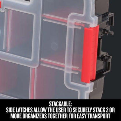 CRAFTSMAN 10-Compartment Small Tool Storage Organizer, Plastic (CMST14021) (Pack of 6) - size: 1 Count (Pack of 6), style: Small Organizer
