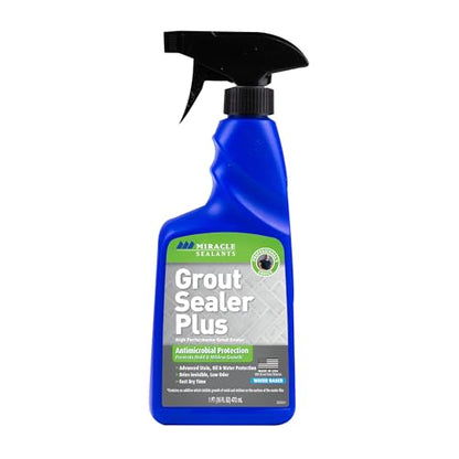 Miracle Sealants Grout Sealer Plus Invisible Penetrating Sealer Spray, 16 oz - size: 16 Fl Oz (Pack of 1)