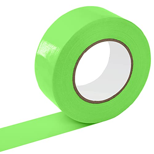 Reniteco Fresh Green Duct Tape- 2 inches x 45 Yards, Waterproof & All-Weather, No Residue, UV Resistant, Heavy Duty for Car, Home & Outdoor Repairs, 1 Roll - color: Fresh Green, size: 2in*45yard