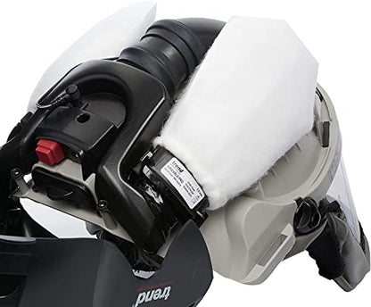 TREND Airshield Pro Full Air Circulating Face Shield w/Ear Defenders - Complete Face and Hearing Protection Pack, AIR/PRO/D2 - style: Mask & Ear Defenders