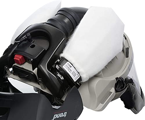Trend Airshield Pro Respirator & Face Shield Bundle with Additional Battery Charging Cradle & 8-Hour Rechargeable Battery, AIR/PRO/D6, Black - style: Mask & Battery & Cradle