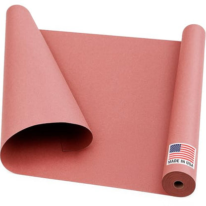 Floor Protection Paper 48" x 1992" (166’) Red Rosin Paper Roll - Made in USA Thick Heavy-Duty 7 mil Masking Paper for Surface Protection from Paint, Dust, Foot Traffic - Paint Floor Covering - style: 664 sq ft (48" x 166' Roll)