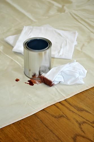 Trimaco Eliminator Butyl Drop Cloth, 9-feet x 12-feet - size: 9x12 Feet