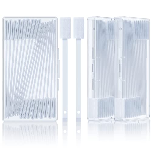 Lumkew 60Pcs Crevice Cleaning Tools, Disposable Toilet Brush for Narrow Gaps, Small Cleaning Brushes for Small Spaces for Bathroom, Kitchen, Household - size: 60pcs