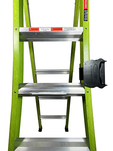 Boxtown Team Ladder Carrier (XL PRO Yellow) | Ladder Accessories | Ladder Handle | Drill Gun Holster - color: XL Pro Yellow
