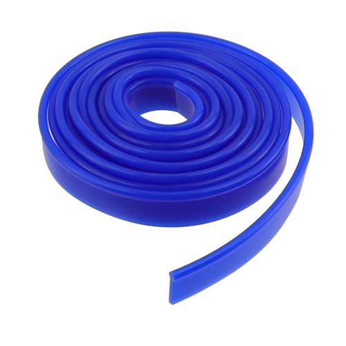Oedema Shower Bottom Waterproof Door Rubber Seal 118 Inch Long Silicone Door Seal Strip for Shower Door Replacement Parts, Blue - color: Blue