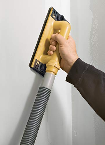 Hyde Tools 09165 Dust-Free Drywall Vacuum Hand Sander with 6-Foot Hose,(Pack of 4) - size: 6' (Pack of 4)