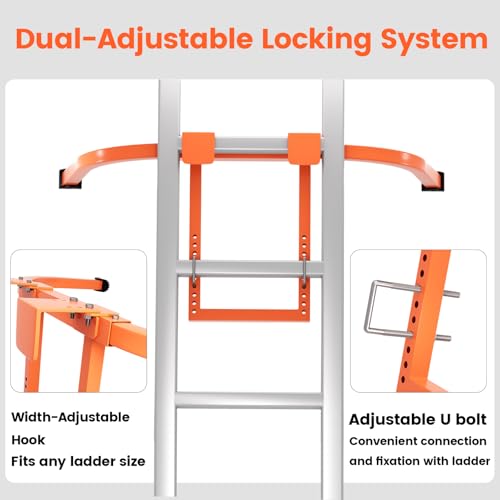 Ladder stabilizer,Extension Ladder stabilizer,Ladder Standoff with Extension Accessory,roof Ladder for Roof Gutter with Anti-Slip Rubber Feet