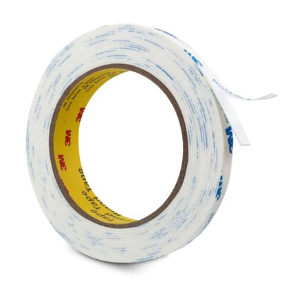 3M Double Sided Tape 0.5"×16.5Ft, No Damage Double Sided Wall Tape, Heavy Duty PE Foam Mounting Tape Removable Waterproof for Home Office Decor Crafts Arts DIY Paint Picture Poster - size: 0.5"x16.5ft