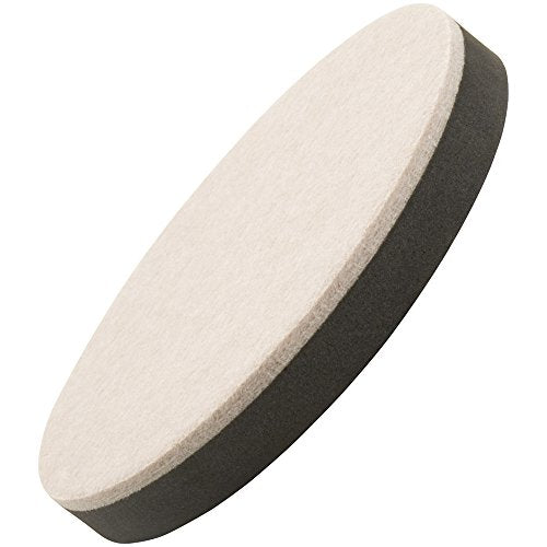 SuperSliders Felt Heavy Furniture Reusable Movers for Hard Surfaces (4 pieces) - 5" Round - size: 4 Pc, style: 5" Round
