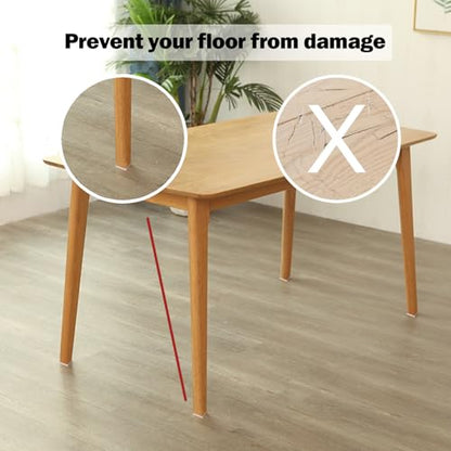 Beige Square Self Stick Furniture Pads, Non Slip Anti Scratches Felt Pads Floors Protector, 12 PCS, 2 Inch * 2 Inch - size: 2 Inch * 2 Inch