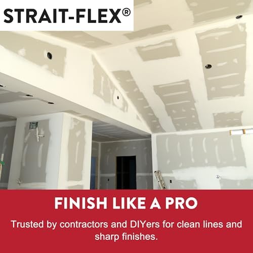 Drywall Tape – Original Pro-Pack Drywall Repair Corner Bead – Finishes Inside or Outside 90 Degrees and Off-Angle Corners – Replaces Standard Bead, Uses Less Compound – 6 Rolls of 50" - size: 6 pack