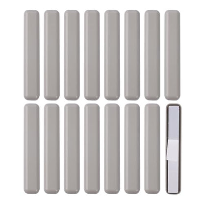 Furniture Sliders,17x99mm Rectangular Table and Chair Leg Sliding Pad for Easy Moving on Carpet Hardwood (16pcs) - size: 17x99mm,Rectangle