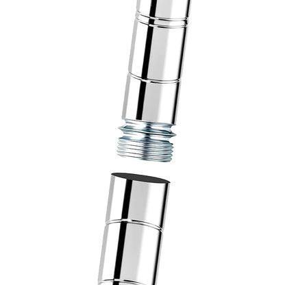 4 Pack 1 Inch/25.4mm Diameter Wire Shelving Post Coupler Connector for 0.047"/1.2mm Thickness Coarse Thread Storage Shelves Metal Rack Pole, Shelf Unit Post Extension Kit, Connection Nuts Replacement - style: Post Connector 4 Pack
