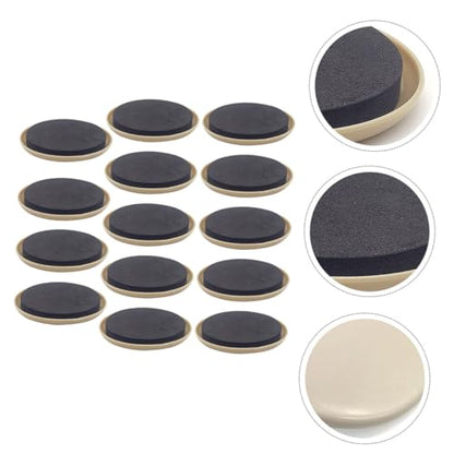 DOITOOL 16 Pcs Heavy-Duty Furniture Sliders with Pads Furniture Leg Glide Protectors for Wood Floors Easy Moving for Sofas Beds Cabinets