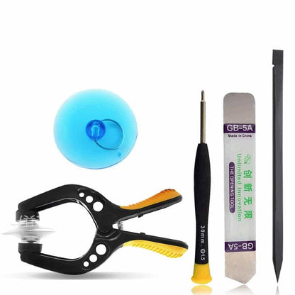 Upgraded 18 PCS Phone Screen Repair Kit, Suction Cup Pliers Opening Repair Kit, Repair Precision Screwdriver Set Compatible with iPhone, iPad, Cellphone and Other Smooth Surface LCD Screen Opener