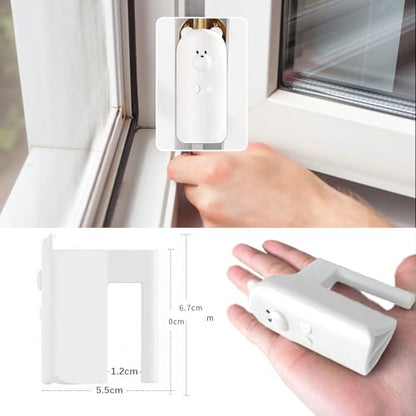 Door Pinch Guard,Slam Stoppers,Soft Stopper Hinge,Hanging Rubber Wedge,White,2PCS - color: Whitex2