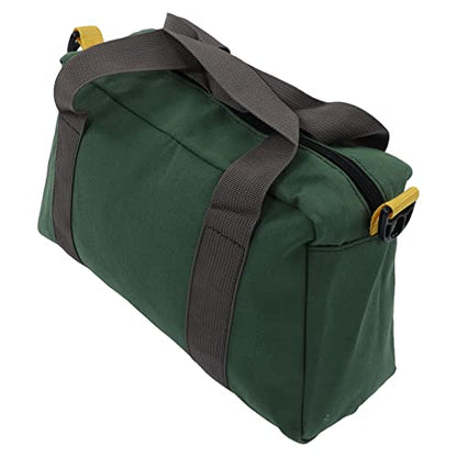 Tool Bag, Wide Mouth Design, Hand Tool Bag, Large Capacity, Waterproof, Heavy Duty, Portable Tool Tote for Vehicle Maintenance, Carpentry, Technicians (12 inch)