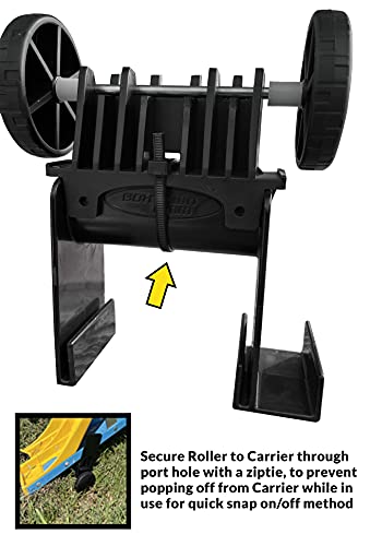 Boxtown Team Ladder Roller (Black Ladder Roller + Carrier) - color: Black Ladder Roller + Carrier