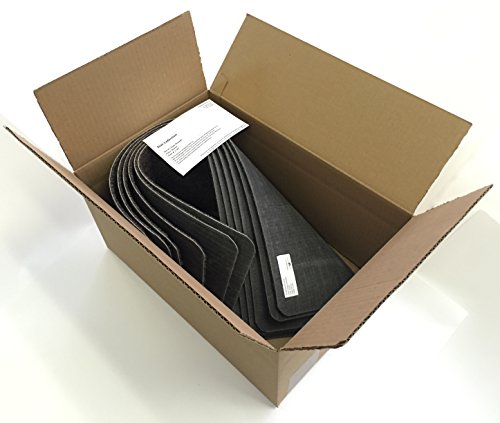 Stair Treads Collection Set of 7 Indoor Skid Slip Resistant Carpet Stair Tread Treads Black (7 Inch x 24 Inch) (Black, Set of 7) - color: Black, size: 7 Pcs - 7"x24"