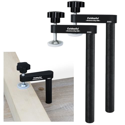2-Pack 3/4" Bench Dog Clamps, Dog Hold Clamp Secure Woodworking Clamps For Woodworking, Anti-Twist, Compatible with 19mm Workbenches, for Craftsmen & DIYers