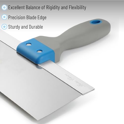 Bates- Taping Knife, 12 Inch, Stainless Steel Drywall Taping Knife - size: 12 Inch