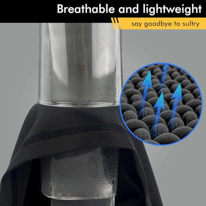 SUNLAND Breathable Gaiter Face Mask Neck Gaiter Scarf Dust Sun Protection Face Cover Windproof Ideal For Running Cycling