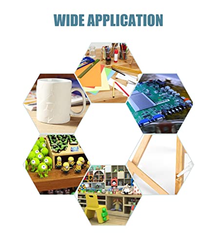 Super Glue 20g, Instant Adhesive for Plastic & Other Materials, DIY Crafts, Tube, PVC, ABS, PBT, PS, PA, PC, PM, MA, Nylon
