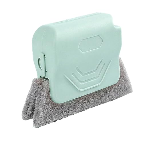 Runsgo Window Track Cleaner, Handheld Cleaning Brush Set, for Window Slides Grooves, Tile Grout Lines, Shutter Slats, Car Ac Vents & Narrow Gaps (Mixed-3pcs) (Green) - color: Green