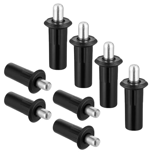 8 Pieces Spring Door Pin Cabinet Door Repair Pins Damper Replacement Repair Pins Plastic Shutter Loaded Furniture Fittings Connector Spring Parts