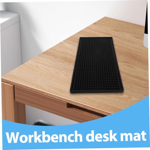Gadpiparty Workbench Protector Mat Non Slip Rubber Spill Mat for Engraving Washable Cover for Easy Cleaning Workshops Garages Tool Benches Durable Stable Surface for Precision Tasks