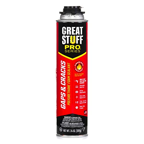 GREAT STUFF PRO Gaps & Cracks 24 oz Insulating Foam Sealant, Orange - size: Each, style: PRO Gaps & Cracks