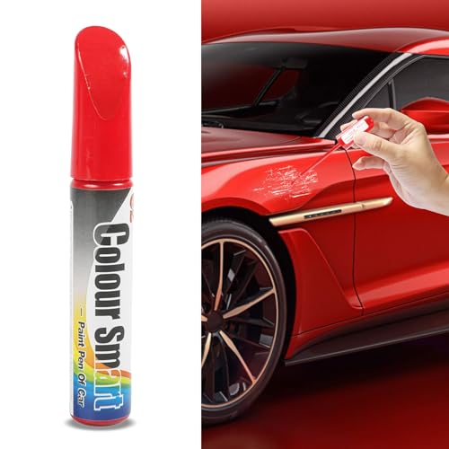 Touch Up Paint for Cars, Car Scratch Repair, Portable Car Scratch Remover Car Touch Up Paint Fill Paint Pen, Car Accessories Car Paint Pen Quick & Easy Solution to Repair Minor Automotive Scratches - color: K2-red