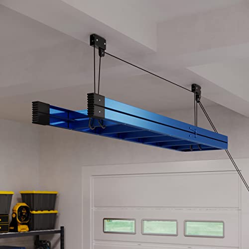 RAD Sportz Kayak Storage Hoist - Overhead Pulley System with 125lb Capacity for Canoes, Bikes, Ladders, and More - for up to 12-Foot Ceilings - size: 1 Pack