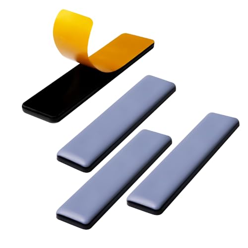 Furniture Sliders for Carpet & Hardwood Floors, Self-Stick Teflon Glides, Rectangle 25 * 100mm, 4 Pack - size: rectangle25*100mm