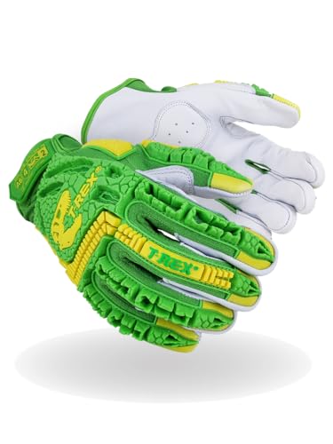 MAGID TRX743 ANSI A6 Cut-Resistant Windstorm Series® Hi-Vis Impact Gloves, 6 Pairs, Size 7/Small - size: 7/S, style: 6 Pairs