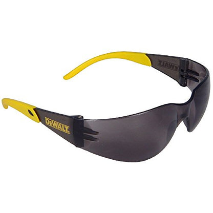 DEWALT DPG54-1C Protector™ Protective Eyewear – ANSI Z87.1+ Impact Rated – Lightweight Universal-Fit Frame – Flexible Rubber Temples – Clear Lens – 1 Pair - size: One Size