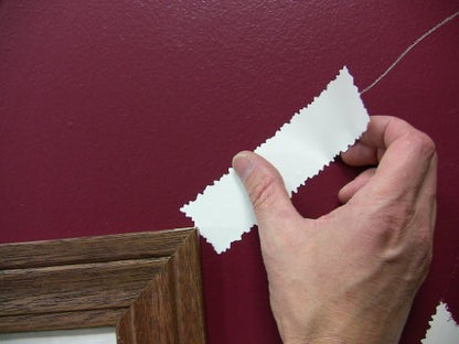 Stepsaver Products USA Made Stress Crack Tape (25' x 2") Smooth Roll (1) Easily Repair Cracks and Corners Simply Peel Stick Paint - size: 25' X 2" Smooth