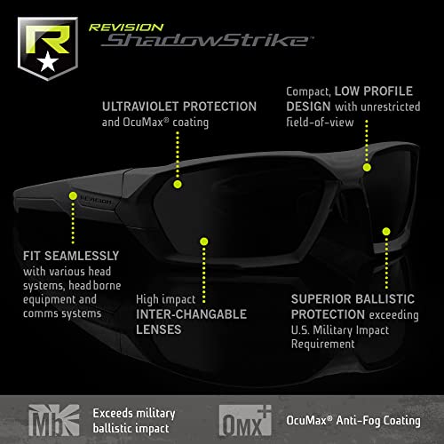 Revision Military Shadowstrike Ballistic Sunglasses Deluxe Kit