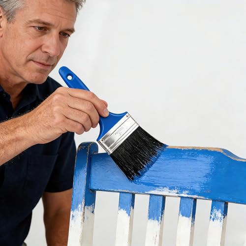 King Origin 4 Inch Paint Brush, 1-Pack, Wide Paint Brush for Painting Walls & Large Surfaces, Stain Brush, Painting Brush - color: 1 Pack, 4 Inch