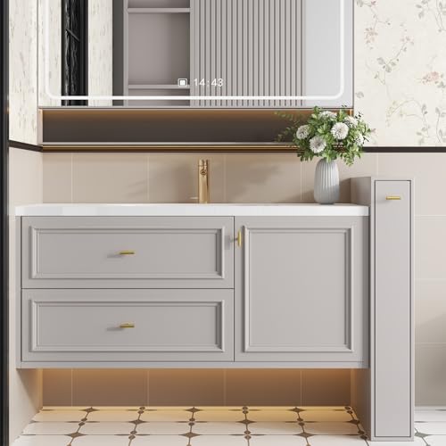 Goldenwarm 5Pack Single Hole Gold Cabinet Knobs and Pulls Door Cupboards Drawers Bedroom Furniture Handles 2 Inch Overall Length Brushed Brass - color: ‎Brushed Brass, size: 5 Pack