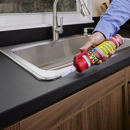 Flex Caulk, Waterproof & Weatherproof Hybrid Polymer Sealant, Strong, Paintable, Indoor, Outdoor, Bath, Shower, Sink, Window, Baseboards, Door, RV, Roof, Wood, Auto & Marine, Clear, 6.6 oz, 2-Pack - style: Hybrid, Clear, 6.6 oz, 2-Pack