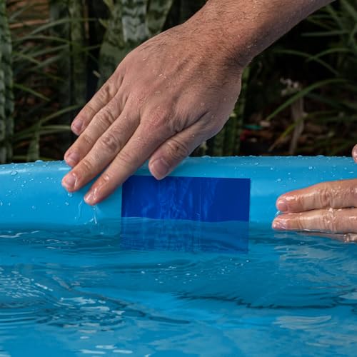 RV Roof Tape Blue 4" x 33ft, Upgraded Butyl Sealant Tape Heavy Duty Joist Tape for Decking, Waterproof Tape for Metal Roof Patch, Pool Cover & Window Leak Sealing, Boat Repair - size: 4in x 33ft